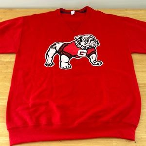 Vintage University of Georgia Crew Neck Sweatshirt